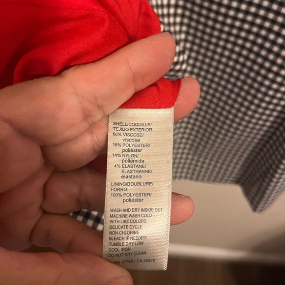 Rafaella Black and White Patterned Blazer - Picture 5 of 5